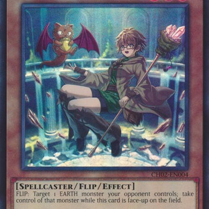 Aussa the Earth Charmer (Ultra Rare) [CH02-EN004] Ultra Rare
