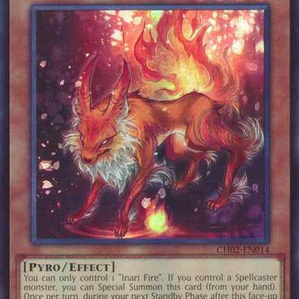 Inari Fire [CH02-EN014] Ultra Rare