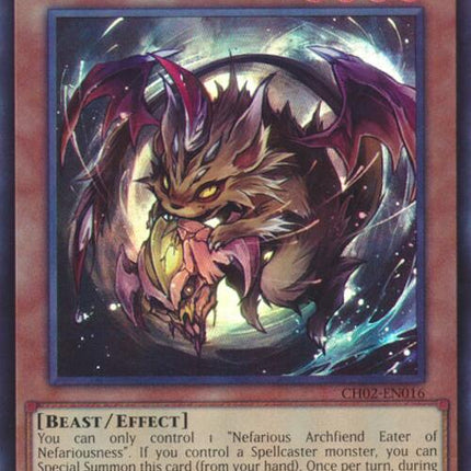 Nefarious Archfiend Eater of Nefariousness [CH02-EN016] Ultra Rare