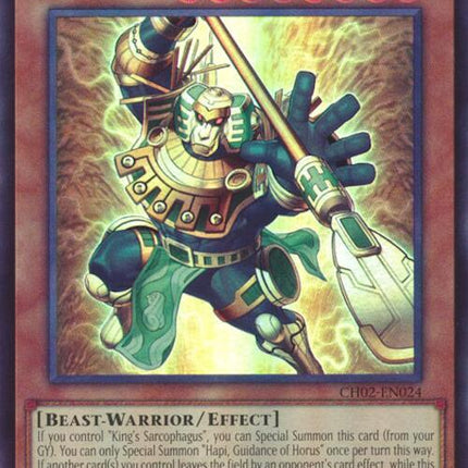 Hapi, Guidance of Horus [CH02-EN024] Ultra Rare