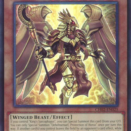 Qebehsenuef, Protection of Horus [CH02-EN025] Ultra Rare