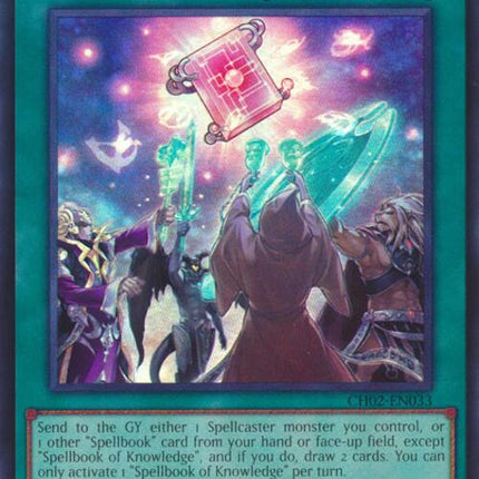 Spellbook of Knowledge [CH02-EN033] Ultra Rare