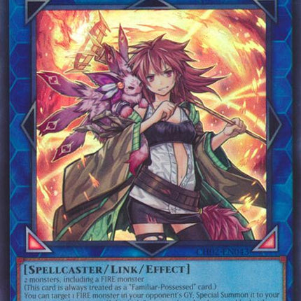 Hiita the Fire Charmer, Ablaze [CH02-EN043] Ultra Rare