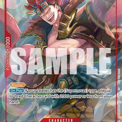 Eustass"Captain"Kid (OP14-014) (Dash Pack) [The Azure Sea's Seven]