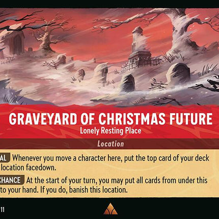 Graveyard of Christmas Future - Lonely Resting Place (135/204) [Winterspell]
