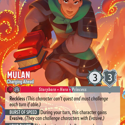 Mulan - Charging Ahead (7) (7) [Promo Cards]