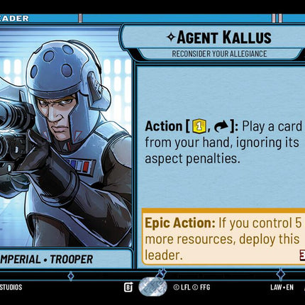 Agent Kallus - Reconsider Your Allegiance (3/264) (3/264) [A Lawless Time]