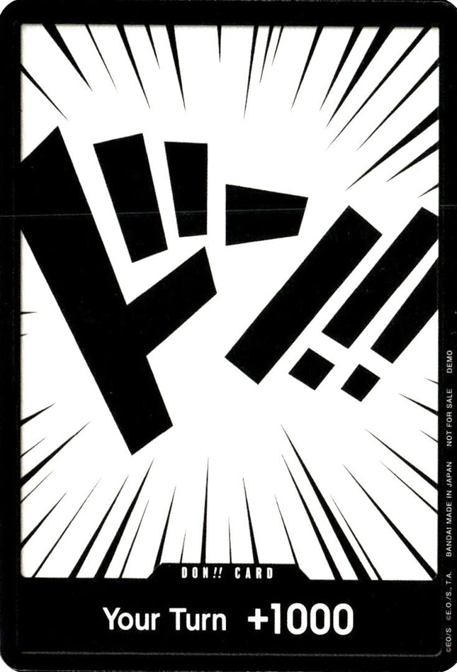DON!! Card [One Piece Demo Deck Cards]