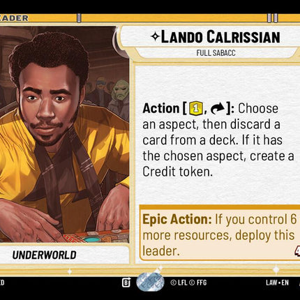 Lando Calrissian - Full Sabacc (18/264) (18/264) [A Lawless Time]