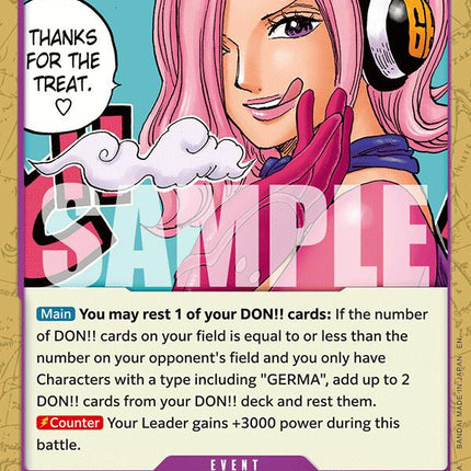 Thanks for the Treat. [Extra Booster: One Piece Heroines Edition]
