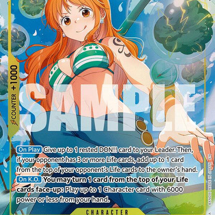 Nami (Alternate Art) [Extra Booster: One Piece Heroines Edition]
