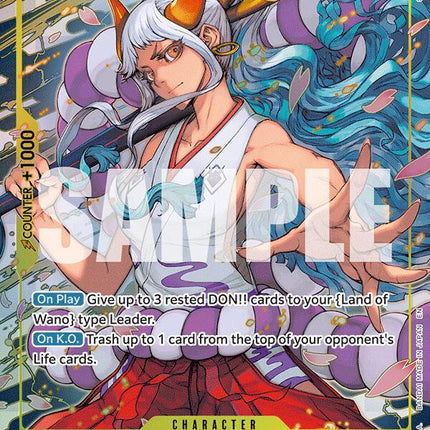 Yamato (Alternate Art) [Extra Booster: One Piece Heroines Edition]