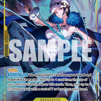 Trafalgar Law (Alternate Art) [Extra Booster: One Piece Heroines Edition]