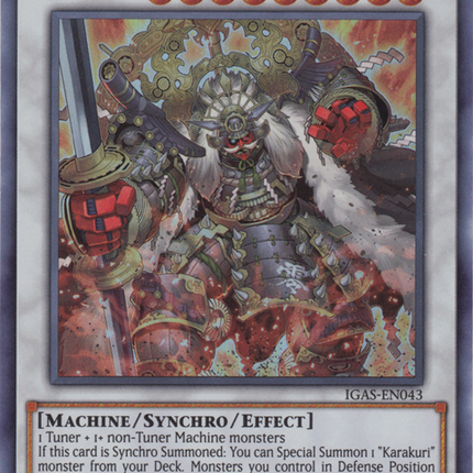 Karakuri Super Shogun mdl 00N "Bureibu" [IGAS-EN043] Super Rare