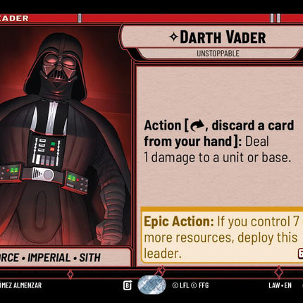 Darth Vader - Unstoppable (11/264) (11/264) [A Lawless Time]