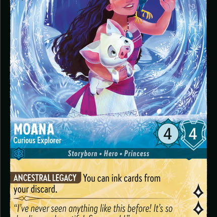 Moana - Curious Explorer (155/204) [Winterspell]
