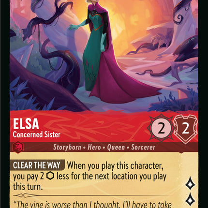 Elsa - Concerned Sister (125/204) [Winterspell]