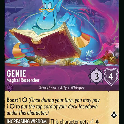 Genie - Magical Researcher (49/204) [Winterspell]