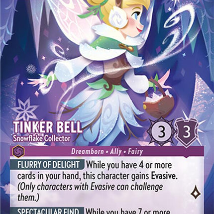 Tinker Bell - Snowflake Collector (Store Championship Participant) (33) [Promo Cards]