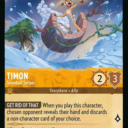 Timon - Snowball Swiper (16/204) [Winterspell]