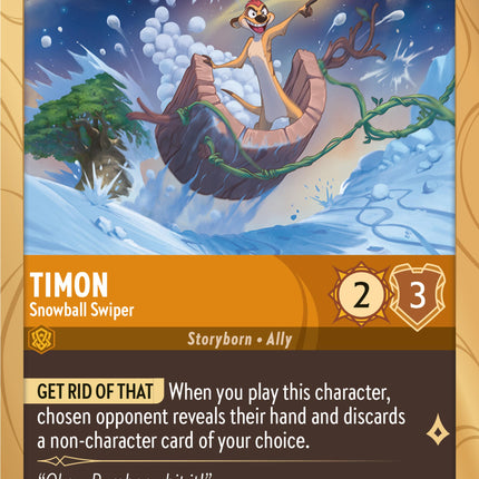 Timon - Snowball Swiper (32) [Promo Cards]