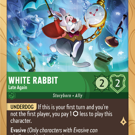 White Rabbit - Late Again (29) [Promo Cards]