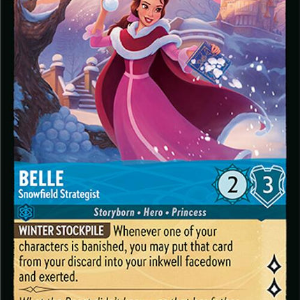 Belle - Snowfield Strategist (158/204) [Winterspell]