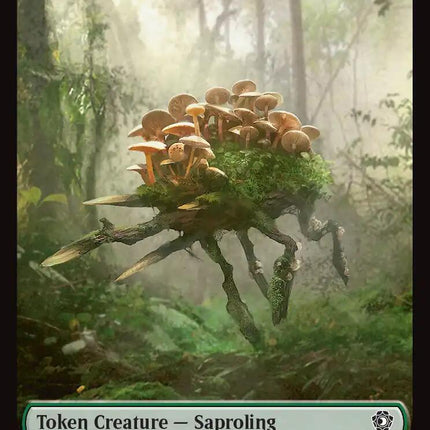 Saproling // The Monarch Double-Sided Token [Lorwyn Eclipsed Tokens]