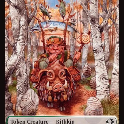 Kithkin // Treasure Double-Sided Token [Lorwyn Eclipsed Tokens]