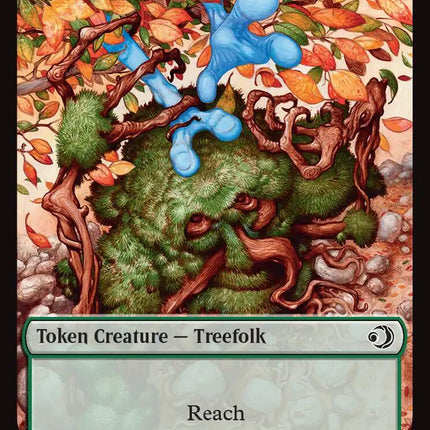 Treefolk // Goblin Double-Sided Token [Lorwyn Eclipsed Tokens]