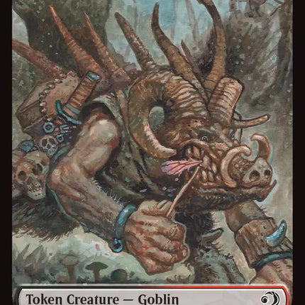 Faerie // Goblin Double-Sided Token [Lorwyn Eclipsed Tokens]