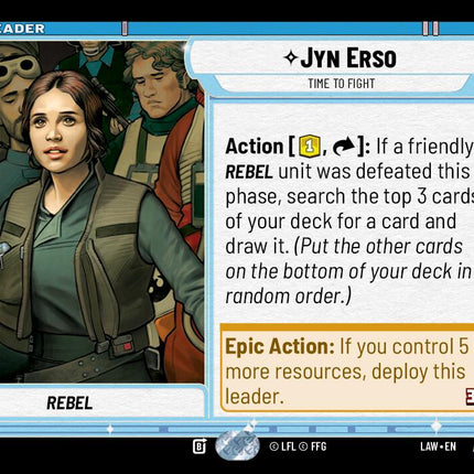 Jyn Erso - Time to Fight (5/264) (5/264) [A Lawless Time]