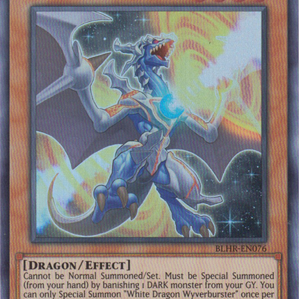 White Dragon Wyverburster [BLHR-EN076] Ultra Rare