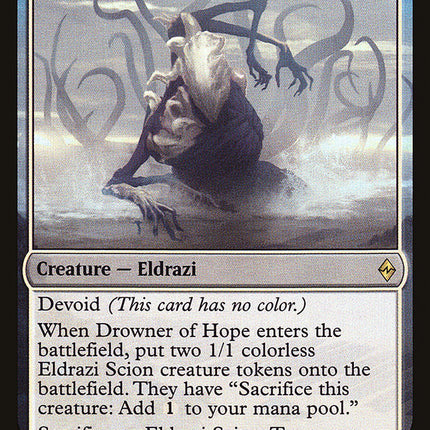 Drowner of Hope (Intro Pack) [Battle for Zendikar Promos]