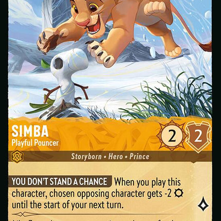 Simba - Playful Pouncer (23/204) [Winterspell]