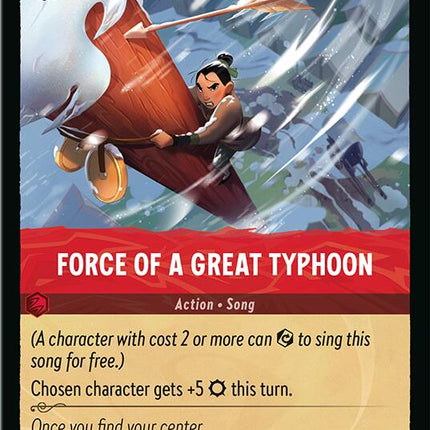 Force of a Great Typhoon (128/204) [Winterspell]