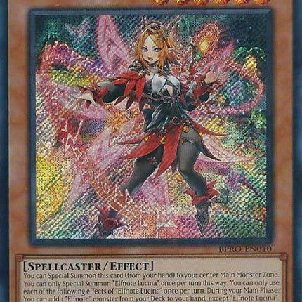 Elfnote Lucina [BPRO-EN010] Secret Rare