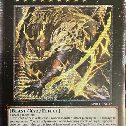 K9-X "Ripper/M" (Starlight Rare) [BPRO-EN043] Starlight Rare