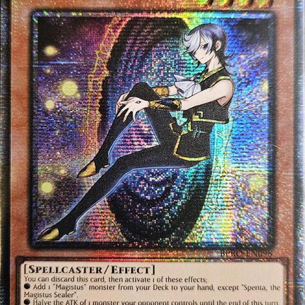 Spenta, the Magistus Sealer (Starlight Rare) [BPRO-EN098] Starlight Rare