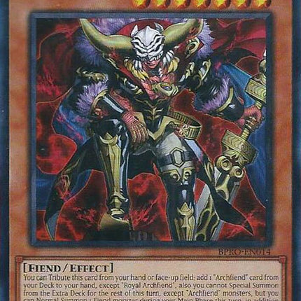 Royal Archfiend [BPRO-EN014] Ultra Rare