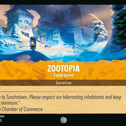 Zootopia - Tundratown (34/204) [Winterspell]