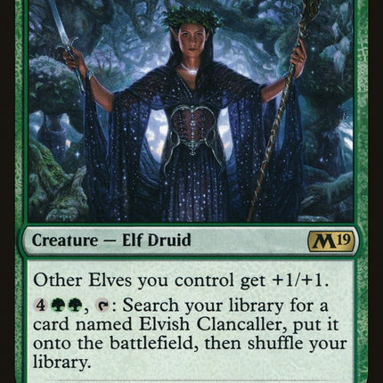 Elvish Clancaller [Core Set 2019]