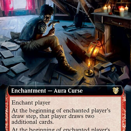 Curse of Obsession (Extended Art) [Innistrad: Midnight Hunt Commander]