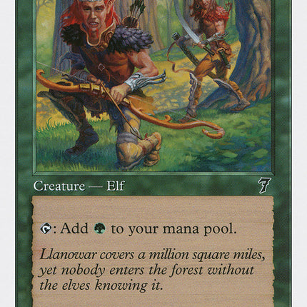 Llanowar Elves [Seventh Edition]
