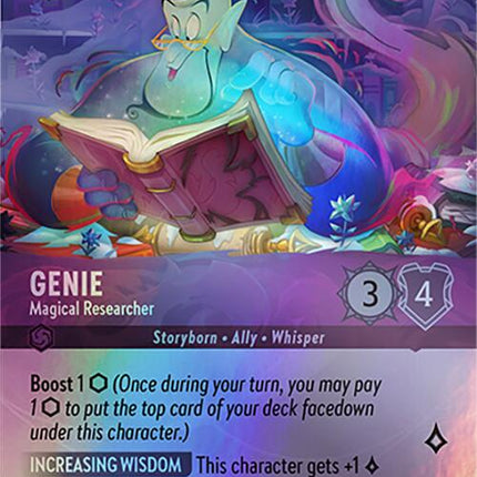 Genie - Magical Researcher (Epic) (210/204) [Winterspell]