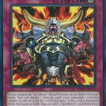 Archfiend's Fervor [BPRO-EN074] Common