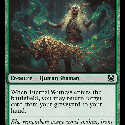 Eternal Witness (Ripple Foil) [Modern Horizons 3 Commander]