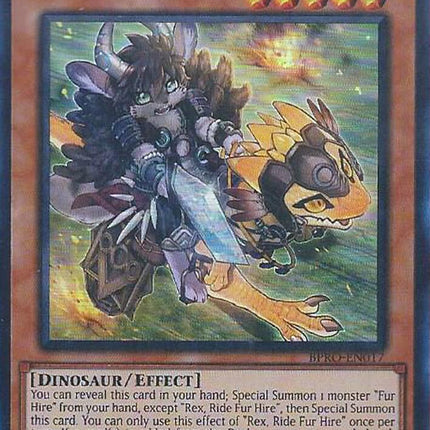 Rex, Ride Fur Hire [BPRO-EN017] Super Rare