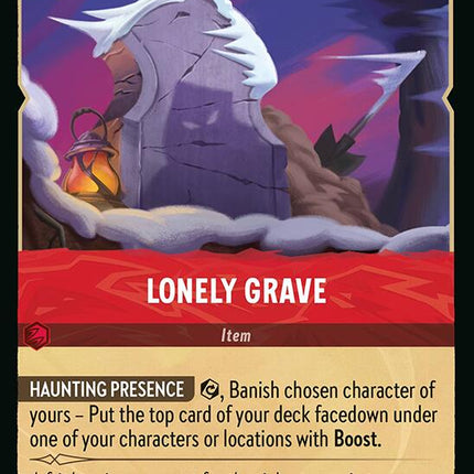 Lonely Grave (132/204) [Winterspell]