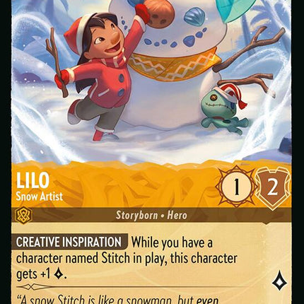 Lilo - Snow Artist (2/204) [Winterspell]